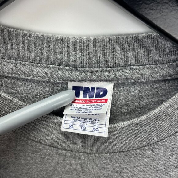 Vintage Y2K Las Vegas Nevada T-Shirt XL Gray Embroidered Tee USA - Picture 4 of 14